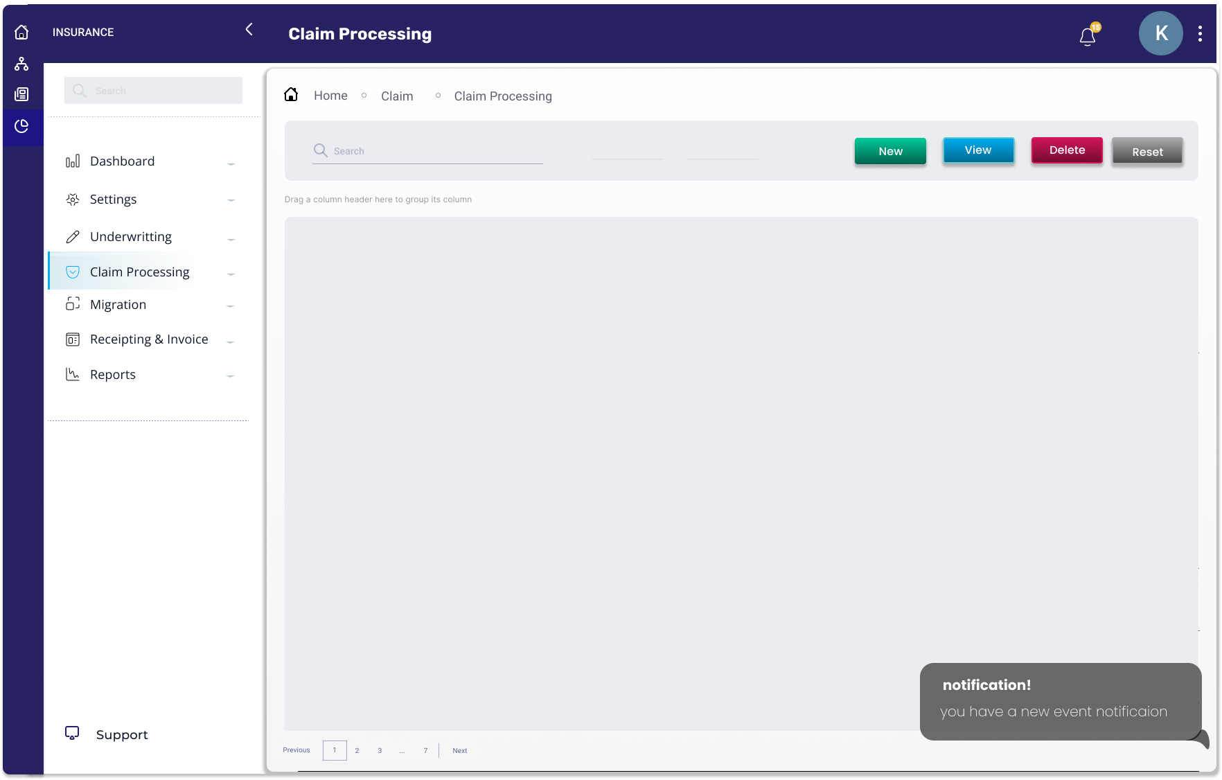 High-Fidelity Prototype - Screen 1