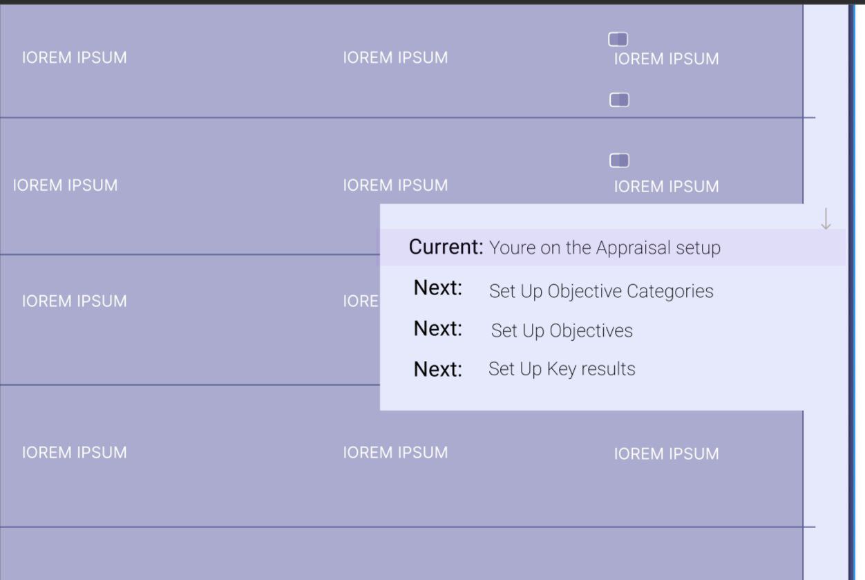 Wireframe of the Application - Layout 6